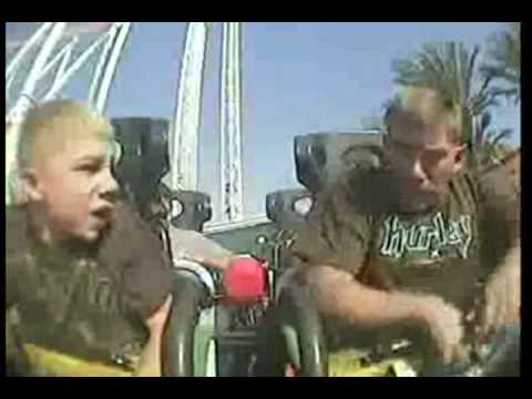 Cable Snaps On Roller Coaster Ride Injuring Two (WITH SOUND)