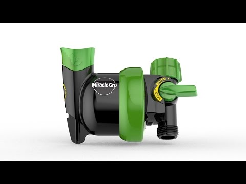 Using The Miracle Gro Liquafeed Universal Feeder And