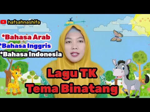 Dua Lagu Tema Binatang #hafsahnashifa #pembelajaranpaud #temabinatang