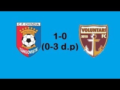 Chindia Targoviste - FC Voluntari 1-0 (0-3 d.p.) Voluntari ramane in Liga 1!