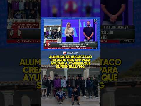 ORGULLO EN SALTA: Alumnos de Angastaco crearon una app de contención juvenil 📱👏 | #QUEPASASALTA