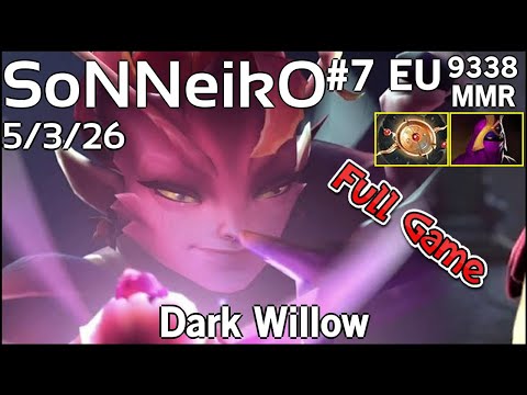 Support SoNNeikO [Na`Vi] Dark Willow - Dota 2 Full Game