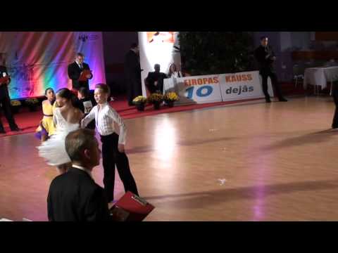 Latvia Open 2011 Junior I LA Janis Reinis Beikmanis - Annija Daniela Pivina 1.2fin rumba