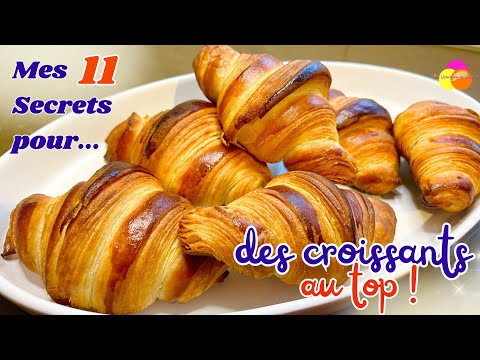 Comment réussir des croissants au beurre parfaits : Découvre mes 11 Secrets détaillés 🥐