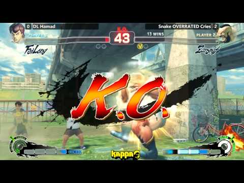 USF4 @ CEO2015 rkappa Salty Suite - DL Hamad vs Snake Eyez [720p/60fps]