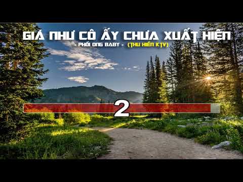 KARAOKE BEAT CHUẨN | GIÁ NHƯ CÔ ẤY CHƯA XUẤT HIỆN | ORANGE COVER | TONE NAM TRUNG TRẦM