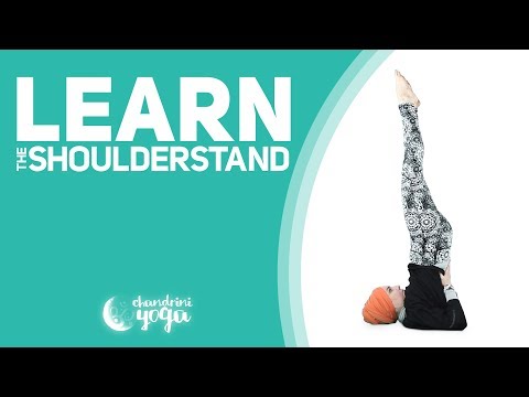 Learn the Shoulderstand | Sarvangasana | Sivananda Yoga | Chandrini Yoga