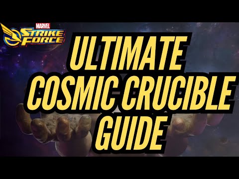 HOW TO PLAY COSMIC CRUCIBLE - MARVEL Strike Force - MSF