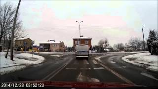 preview picture of video 'Ignorancja znaku STOP, policja w Kraśniku'