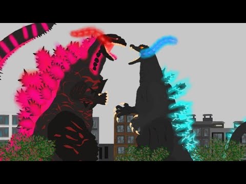 Shin Godzilla vs Godzilla Final Wars | animation | dc2