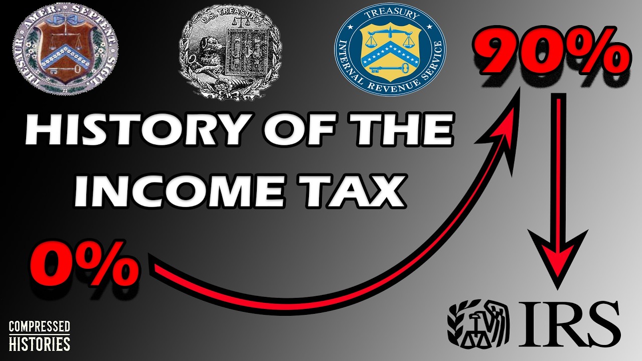 History of U.S. Income Tax Explained: From Unconstitutional To Insanely High!
