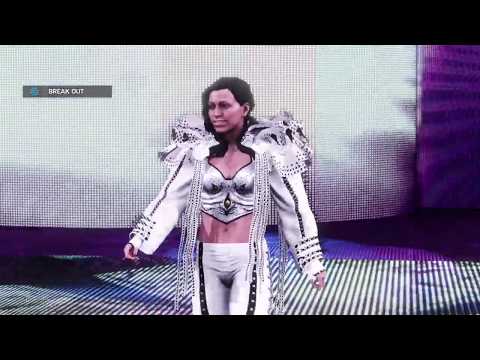 WWE 2K20 Nicole Walker "Red" vs Brooklyn von Braun