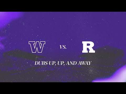 Husky Marching Band | Washington vs Rutgers | Dubs Up, Up, and Away