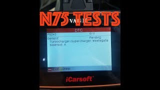 MK4 TDI N75 testing