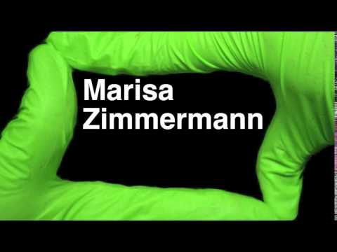 How to Pronounce Marisa Zimmermann