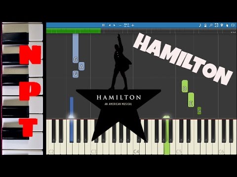 Alexander Hamilton - Piano Tutorial