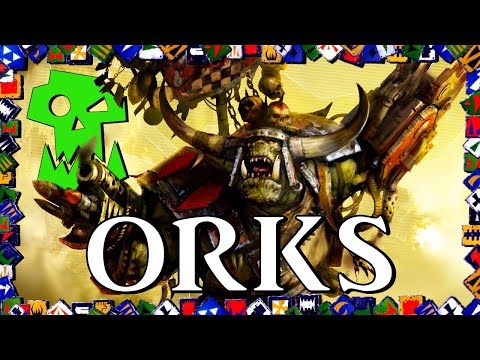 ORKS - The Greenskin Tide | Warhammer 40k Lore