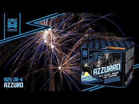 "Azzurro" - 36Sh 25mm Gold-Blue [Batch 2025]