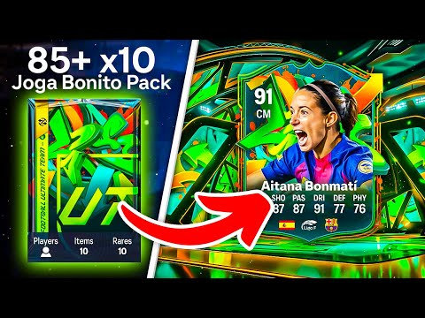85+ x10 JOGA BONITO PACKS! 😱 FC 26 Ultimate Team