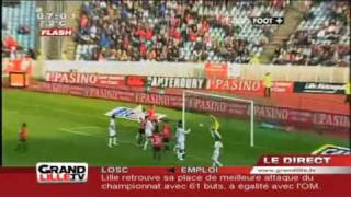 preview picture of video 'Foot : victoire 4-0 de Lille sur Monaco !'