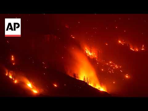 Wildfires force 20000 to flee as British Columbia declares state ...