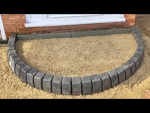 A Simple Way to Build a Stone Front Door Step