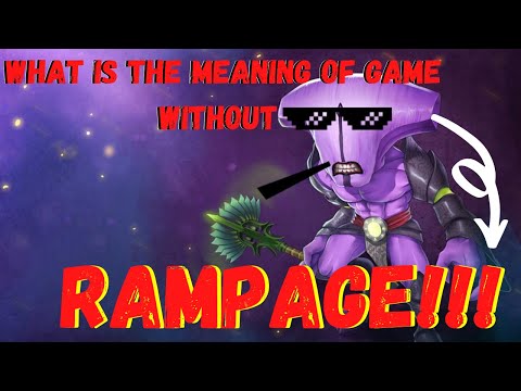 I CAN'T BELIEVE THIS BUILD IS WORKING (faceless void offlane) EZ RAMPAGE | Meaning Of dota 2 Game