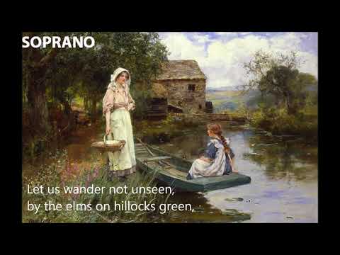 Purcell - Let Us Wander SOPRANO