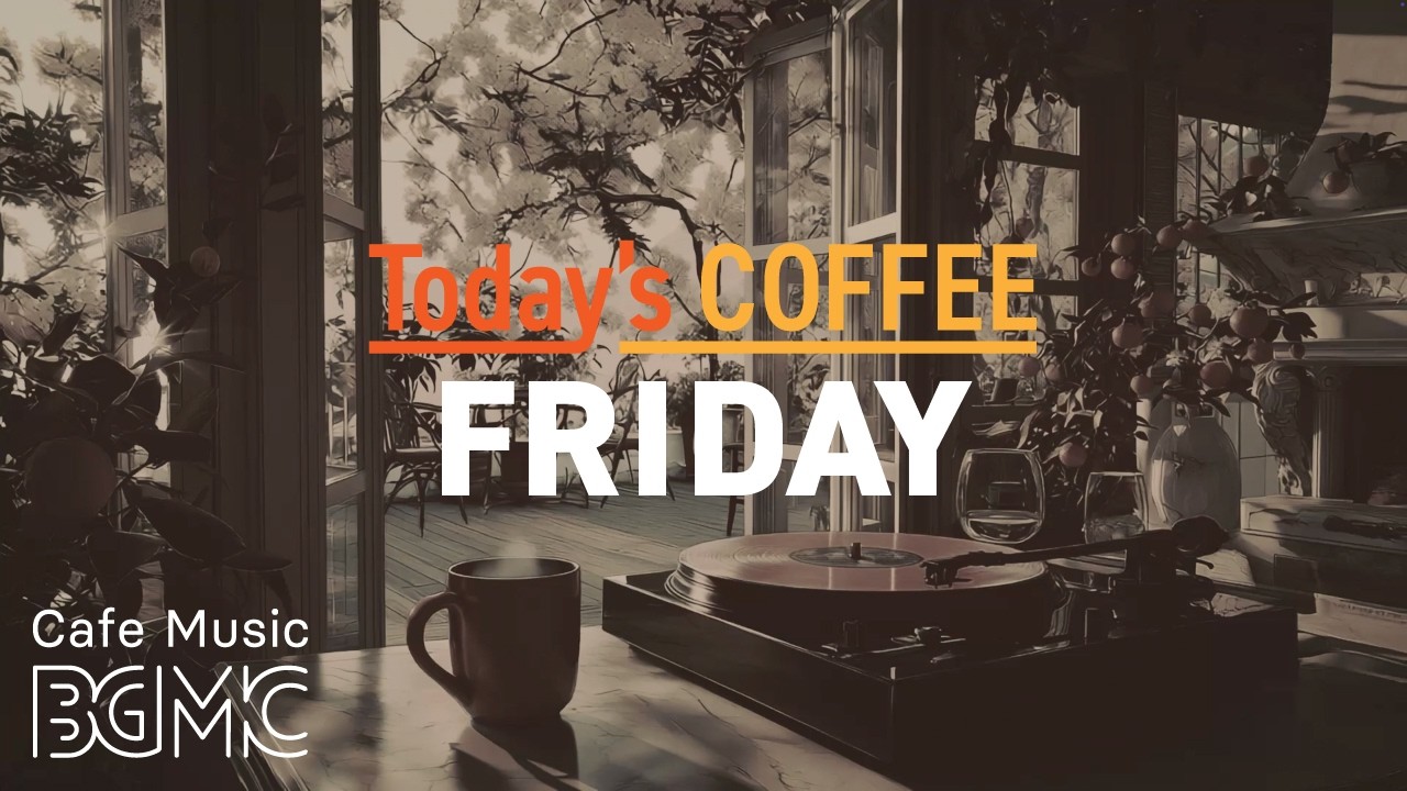 FRIDAY COFFEE: Spring Garden Café Jazz ☕ Relaxing Smooth Jazz & Bossa Nova for Weekend Vibes