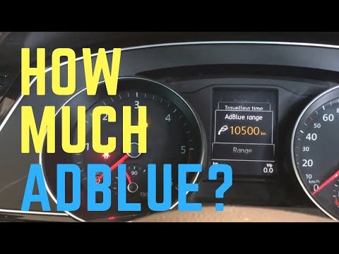 Adblue Range how much do you have left