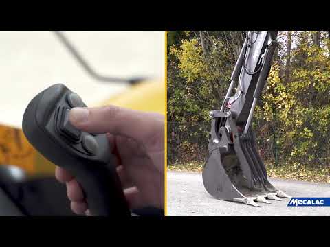 Mecalac lancia un pollice idraulico per i suoi escavatori 6MCR e 7MWR.