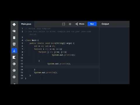 How To Print Solid Rectangle Pattern Javalanguage Correctcoding Programming Youtubeshort