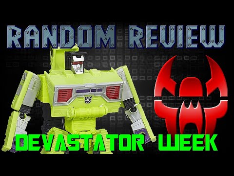 Combiner Wars Bonecrusher (Random Review) Devastator Week Part 6