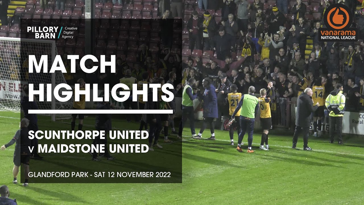 Scunthorpe United vs Maidstone United highlights