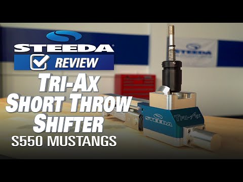 Steeda S550 Mustang GT MT-82 Tri-Ax Race Short Throw Shifter