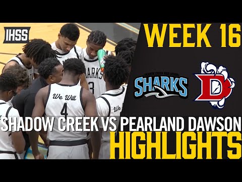 Shadow Creek vs. Pearland Dawson - High School Basketball Highlights
