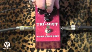 Video thumbnail for Stomp Under Foot TRI-MUFF best Triangle Big Muff demo with Kingbee Tele by gearmanndude