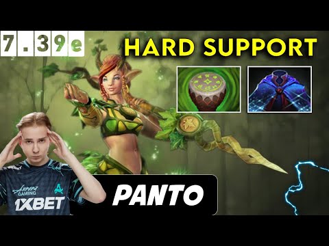 Panto Enchantress Hard Support - Dota 2 Patch 7.39e Pro Player Full Gameplay