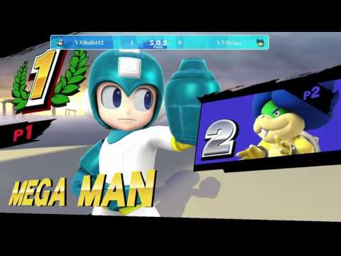 SOS2 Pools - V3|Bullet12 (Mega Man) vs V3|Sirius (Bowser Jr.)