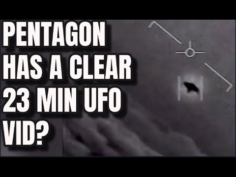 The Pentagon has a clear 23 minute UFO video showing multiple craft?!