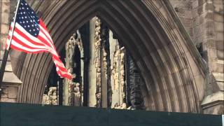 AFTERMATH 4 DAYS LATER OF 4TH ALARM FIRE AT THE SERBIAN ORTHODOX CATHEDRAL OF ST. SAVA IN MANHATTAN.