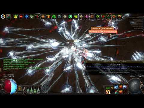 3.21 Spectral Shield Throw Deadeye (Uber Exarch with 45% more life showcase)