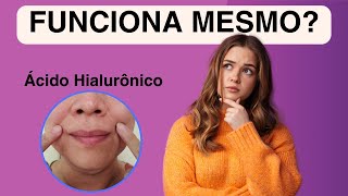 Quais os benefícios do ácido hialurônico na pele madura ? #ácidohialurônico #acidohialuronico