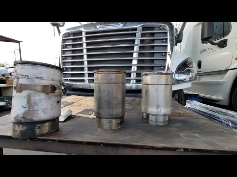 PAI aftermarket overhaul kit broken cylinder liner failure DD15 engine damage water in oil