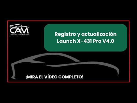 REGISTRO Y ACTUALIZACION X431 PRO V4.0