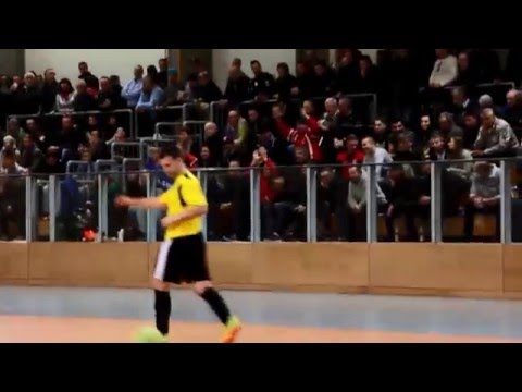 Spielszenen von den Lichtenberger Hallenmeisterschaften 2016