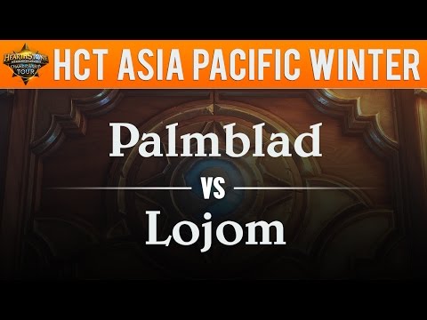 Palmblad vs Lojom - Hearthstone Championship Tour Asia Pacific 2017:  Swiss Round 4