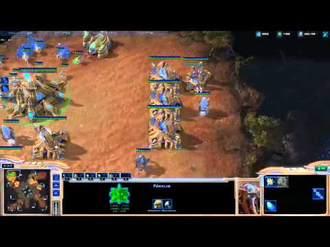 coLMinigun (P) vs. QxGiNkA (P) - Starcraft 2 Ladder