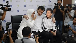 Download lagu Milen tak kuasa nahan tangis !! inilah pernyataan hj rhoma irama yang menggetarkan jagat hiburan mp3