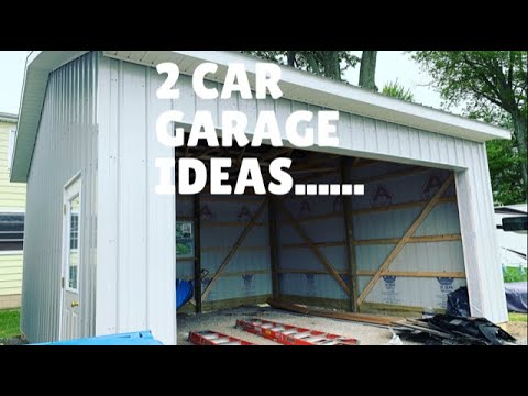 2 car garage pole barn (20x24)  that is cost and budget friendly....